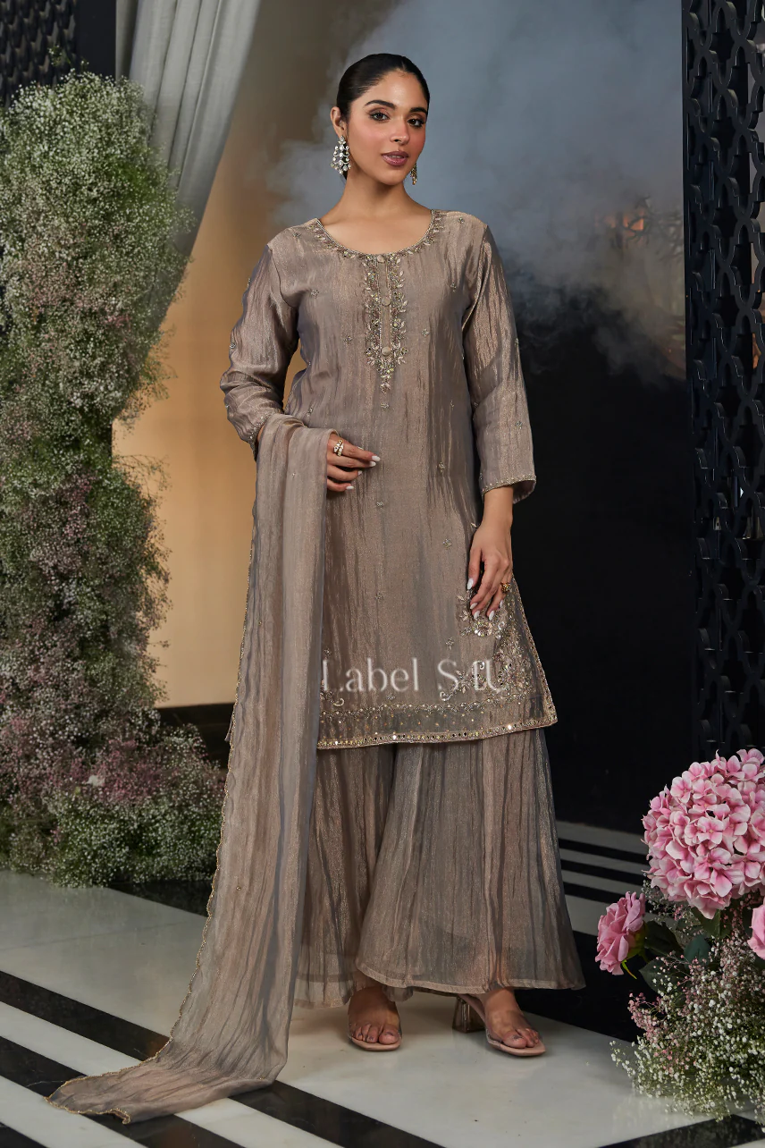 Smoky Grace-Sharara Set - Image 3
