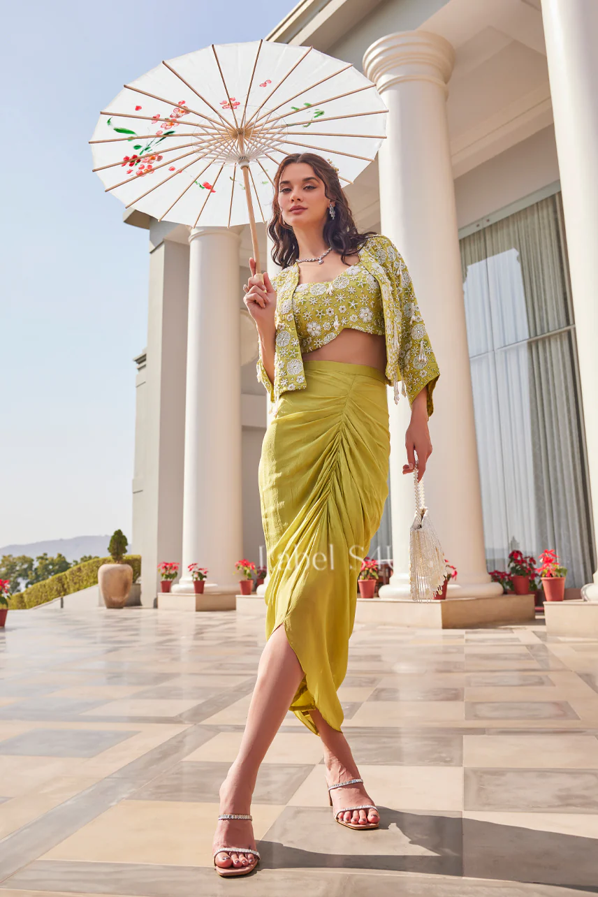 Alpine Allure-Skirt Set