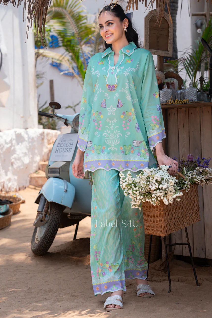 Bliss Printed Cotton Co-ord Set