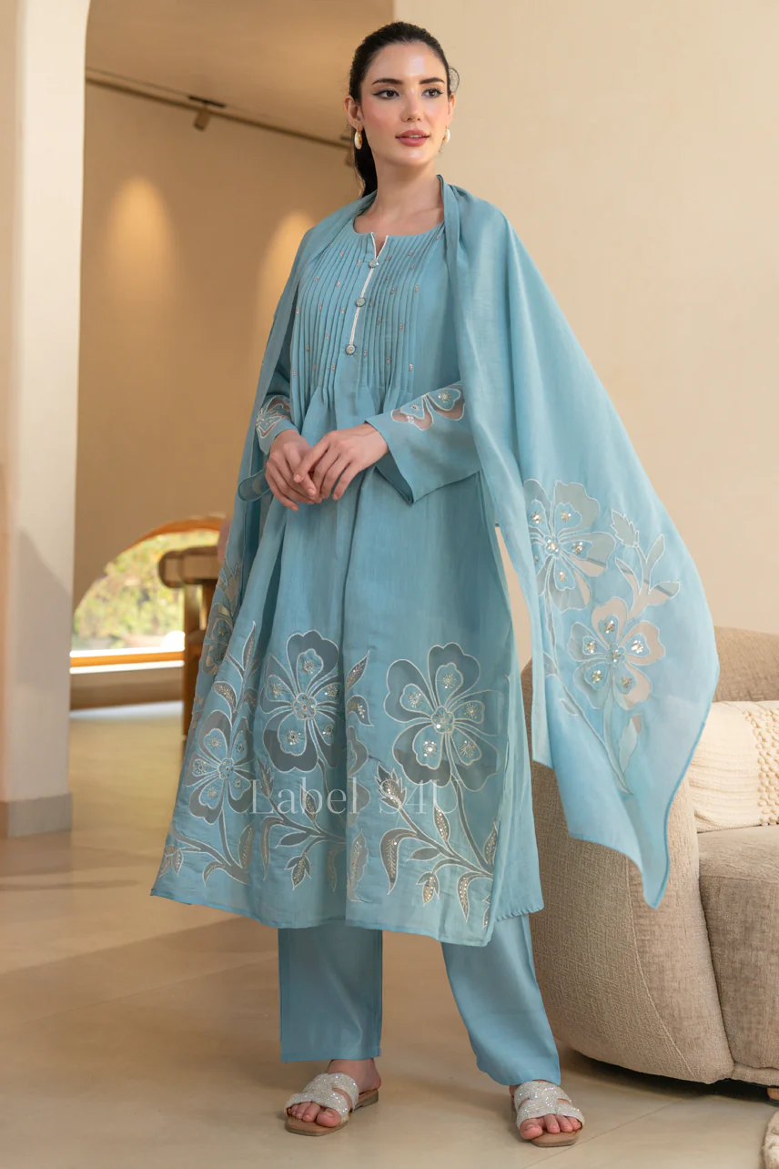 Bloomline Embroidered Anarkali Set