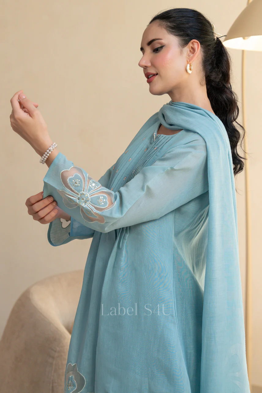 Bloomline Embroidered Anarkali Set - Image 4