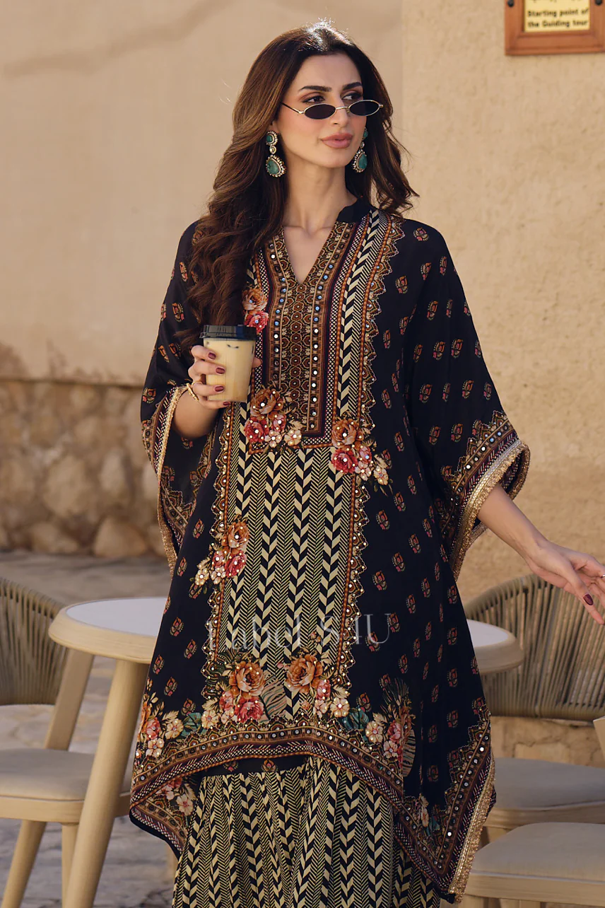 Boho Noir-Kaftan-Set - Image 3