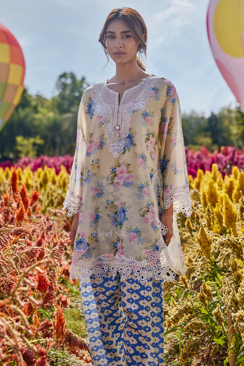 Breezy Cotton Printed-Co-Ord Set - Image 2