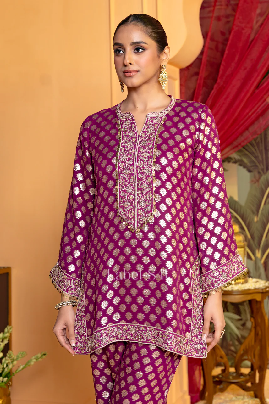 Brocade Drama-Co-ord - Image 2