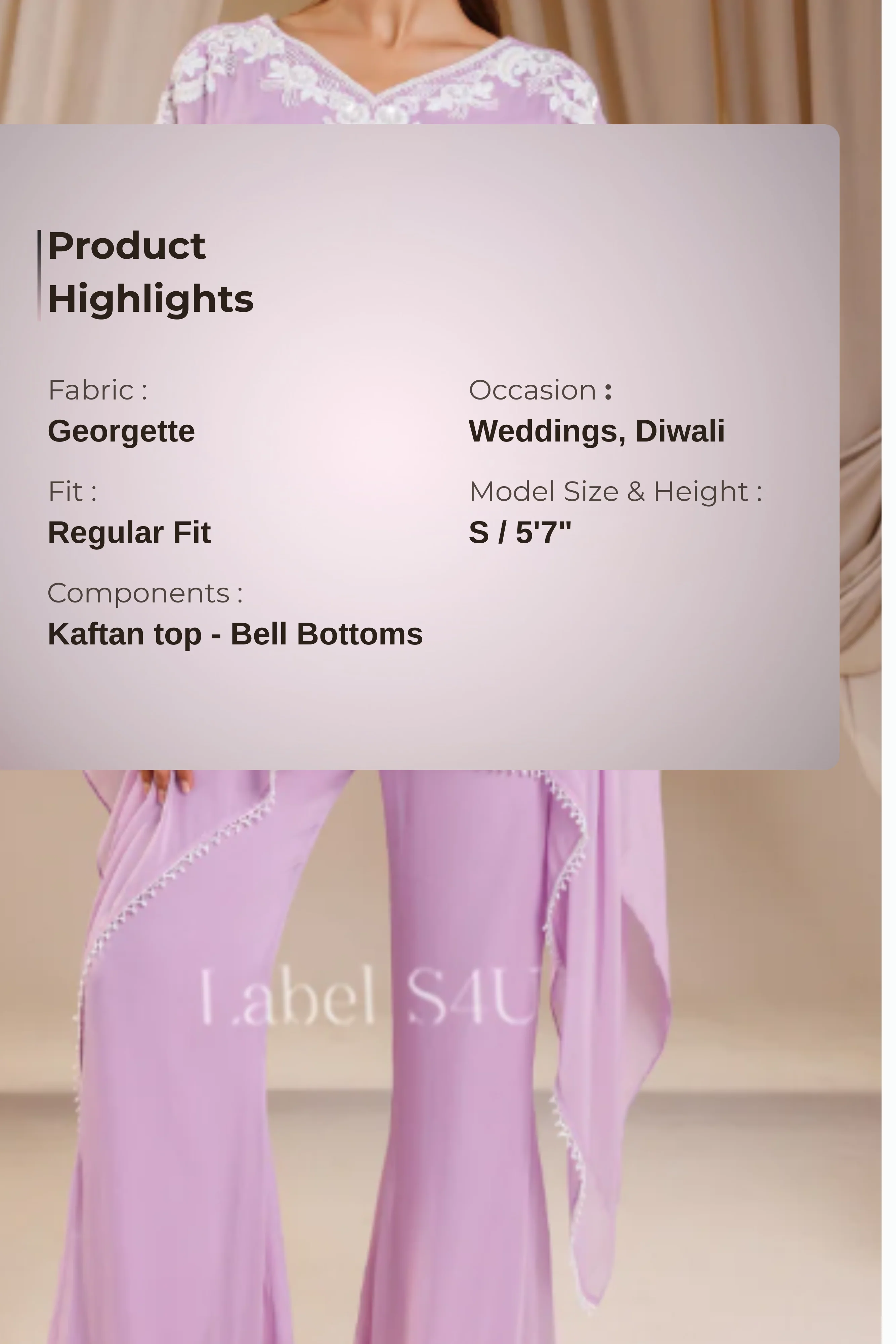 Buttercup Bliss-Kaftan Set - Image 4