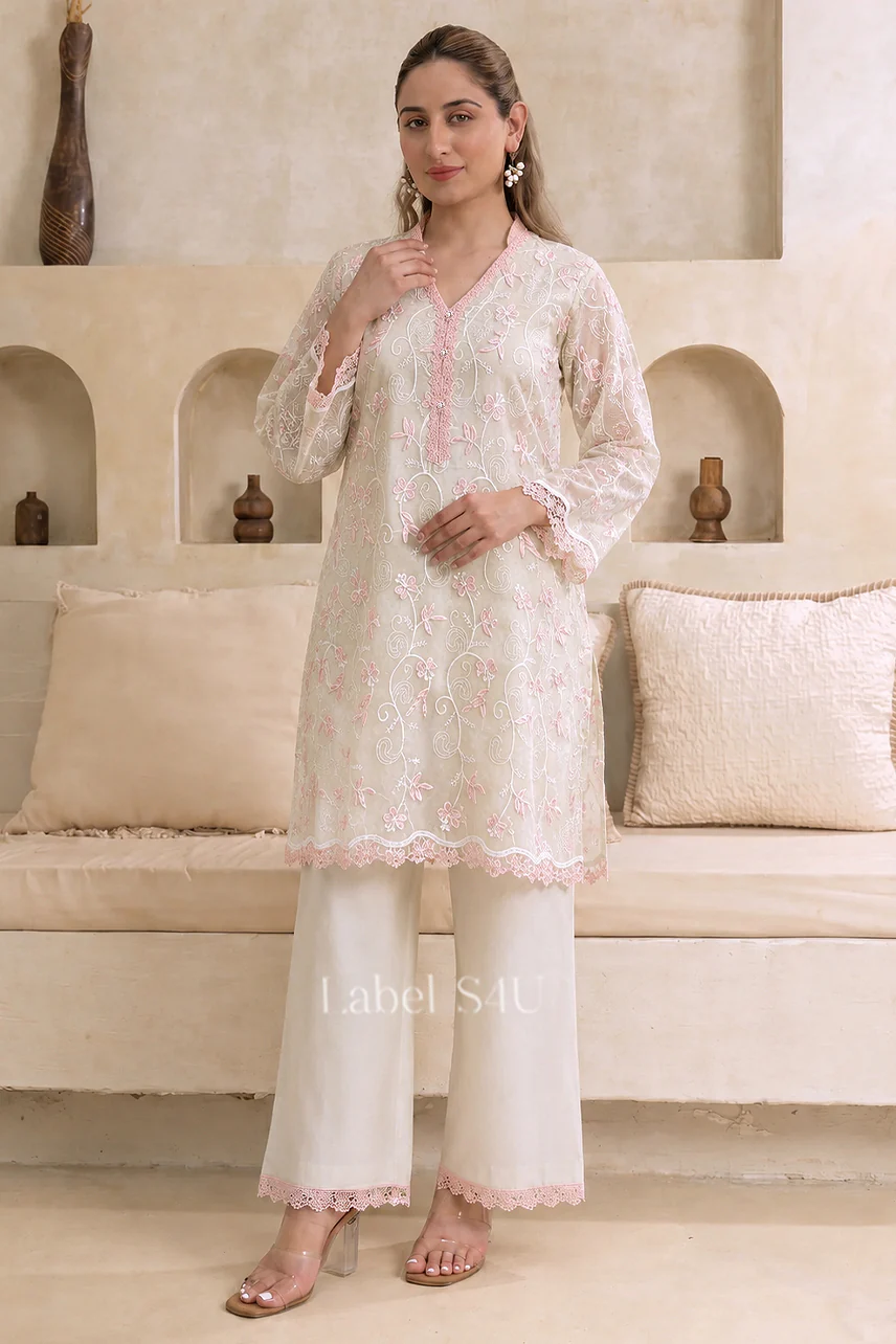 Butterfly Applique Cotton Co-ord Set - Image 6