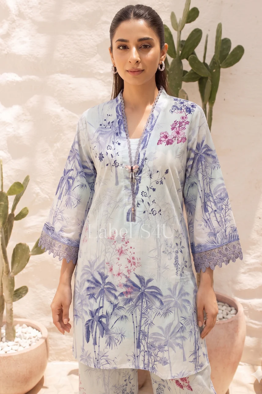 Coastal Printed Cotton Co-ord Set - Image 2