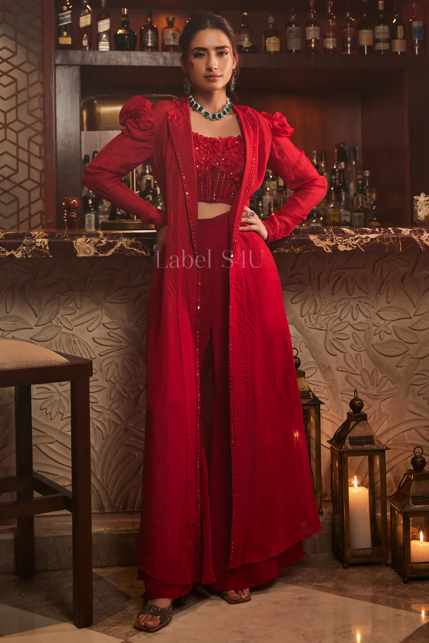 Dil Se Dazzling-Jacket Set