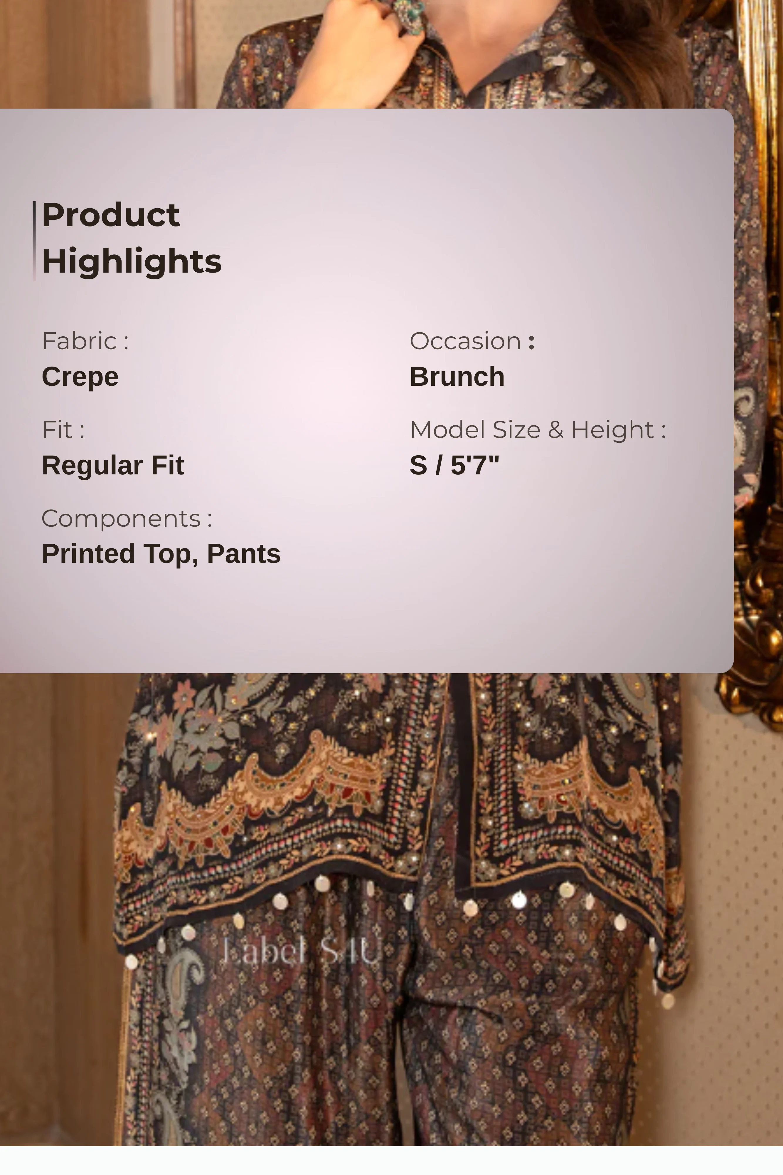 Dusky Royale-Co-ord Set - Image 4