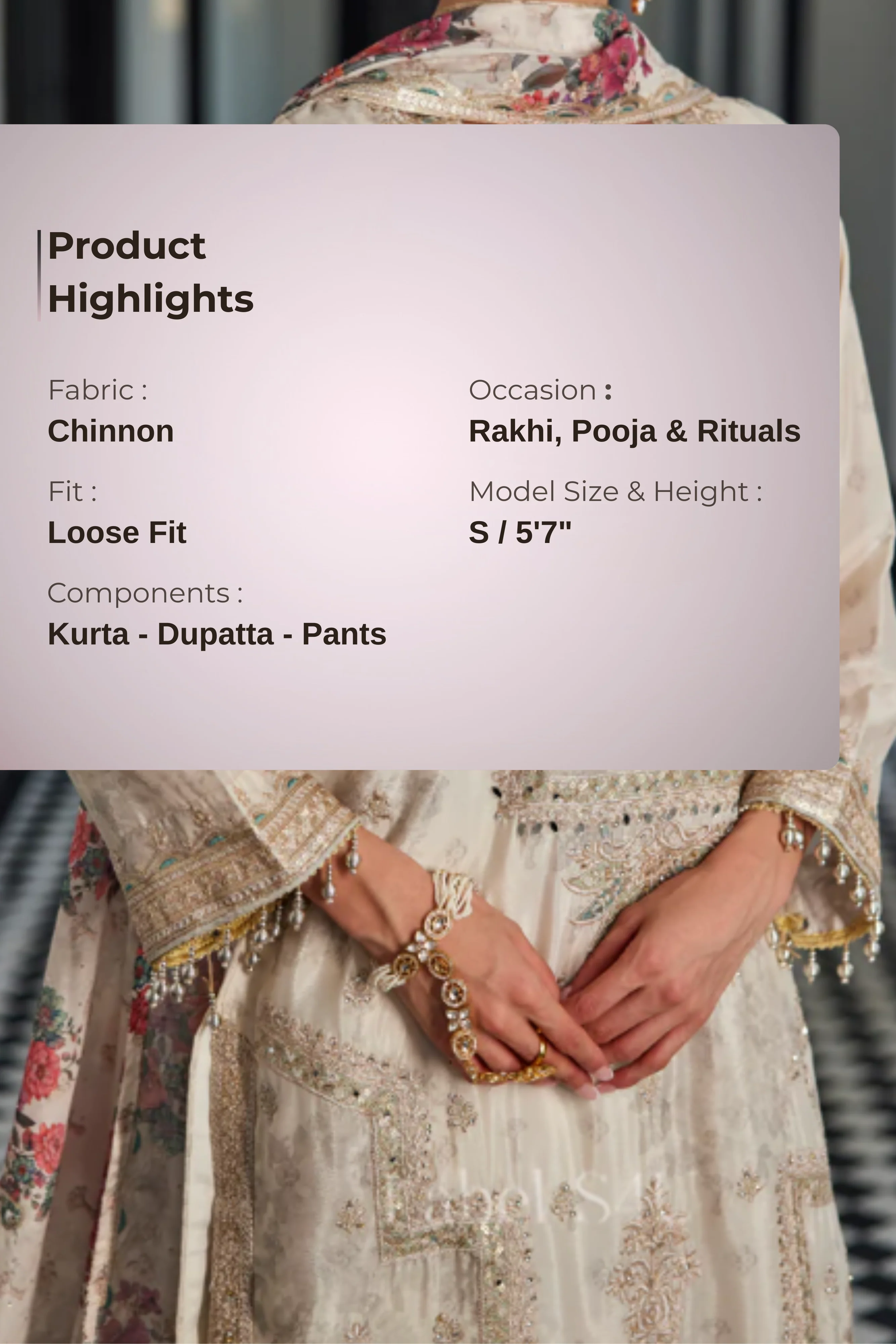 Fitoor-e-Phool-Suit Set - Image 4