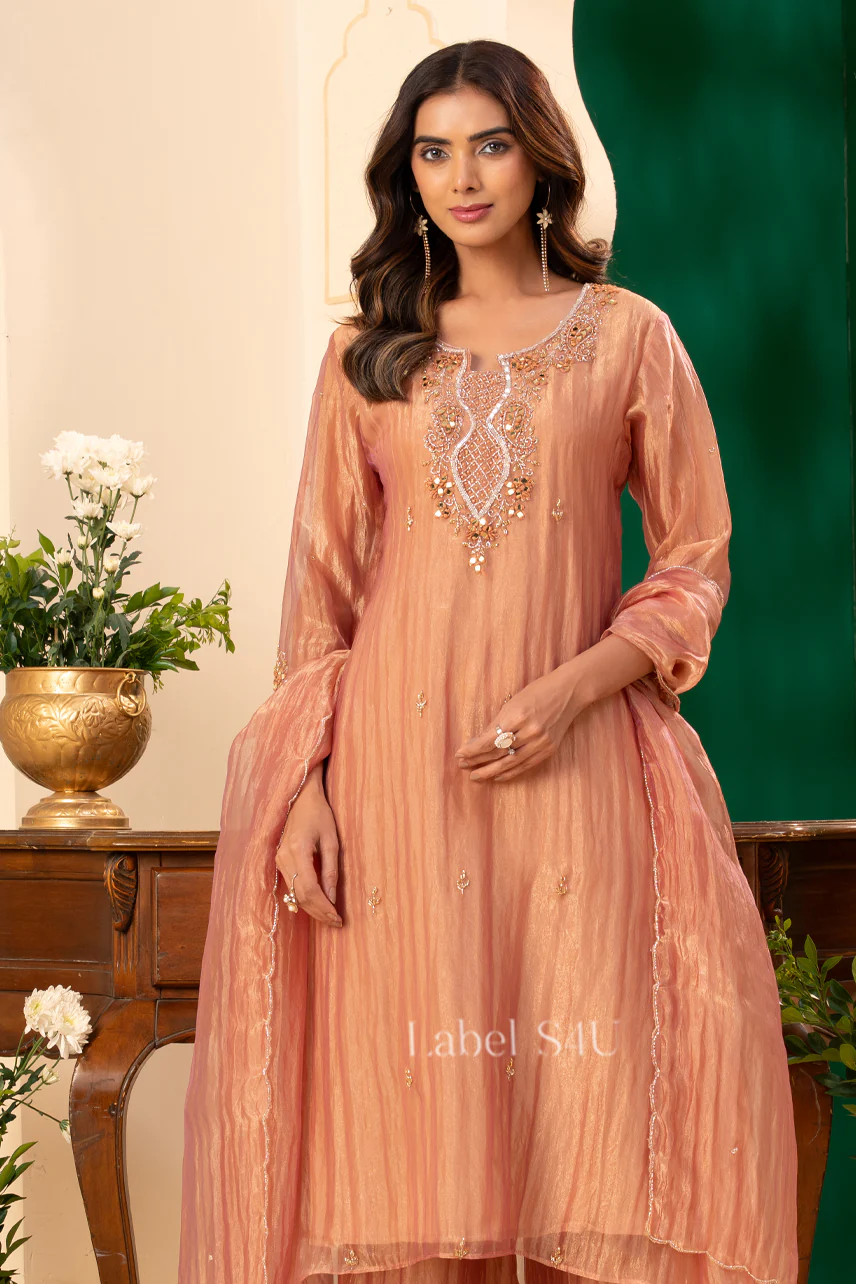 Grace-Tissue Anarkali - Image 3