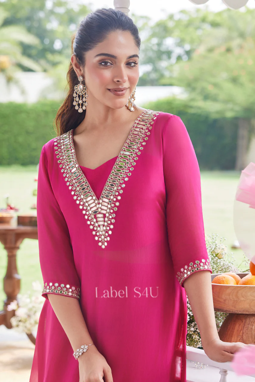 Gulaabi Glow- Co-ord Set - Image 2