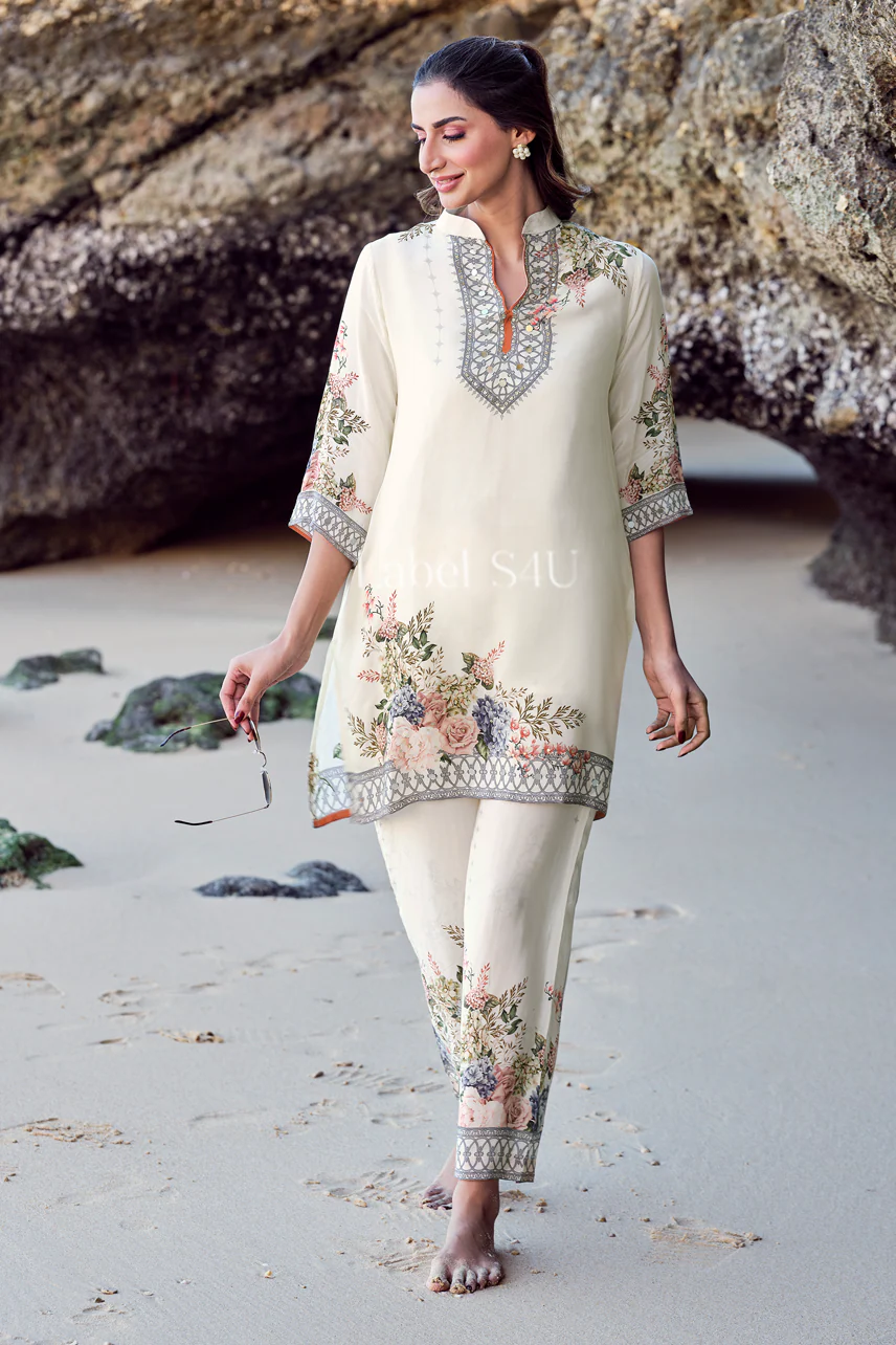 Gulzaar Ivory-Co-Ord Set - Image 2