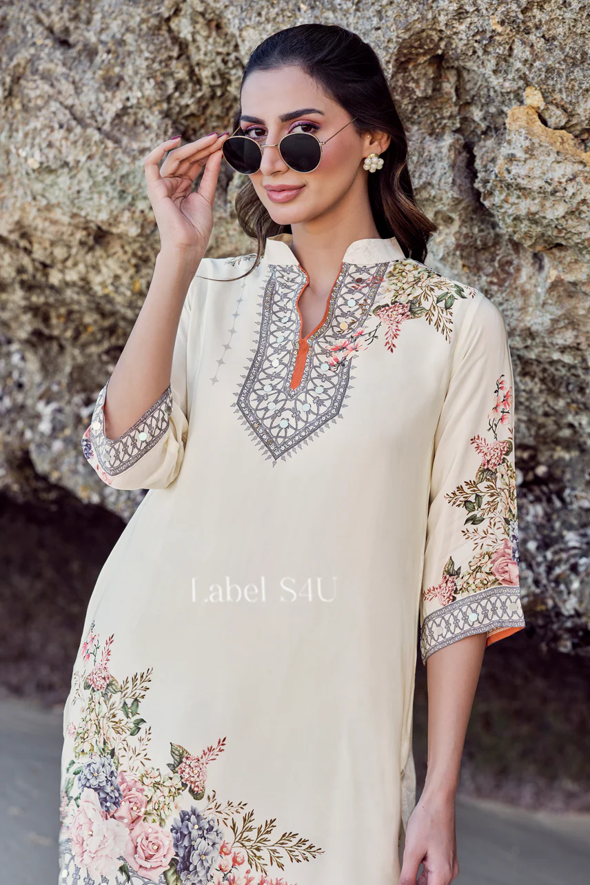 Gulzaar Ivory-Co-Ord Set - Image 3
