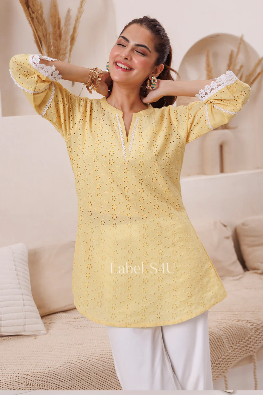 Lemon Lace-Top - Image 2