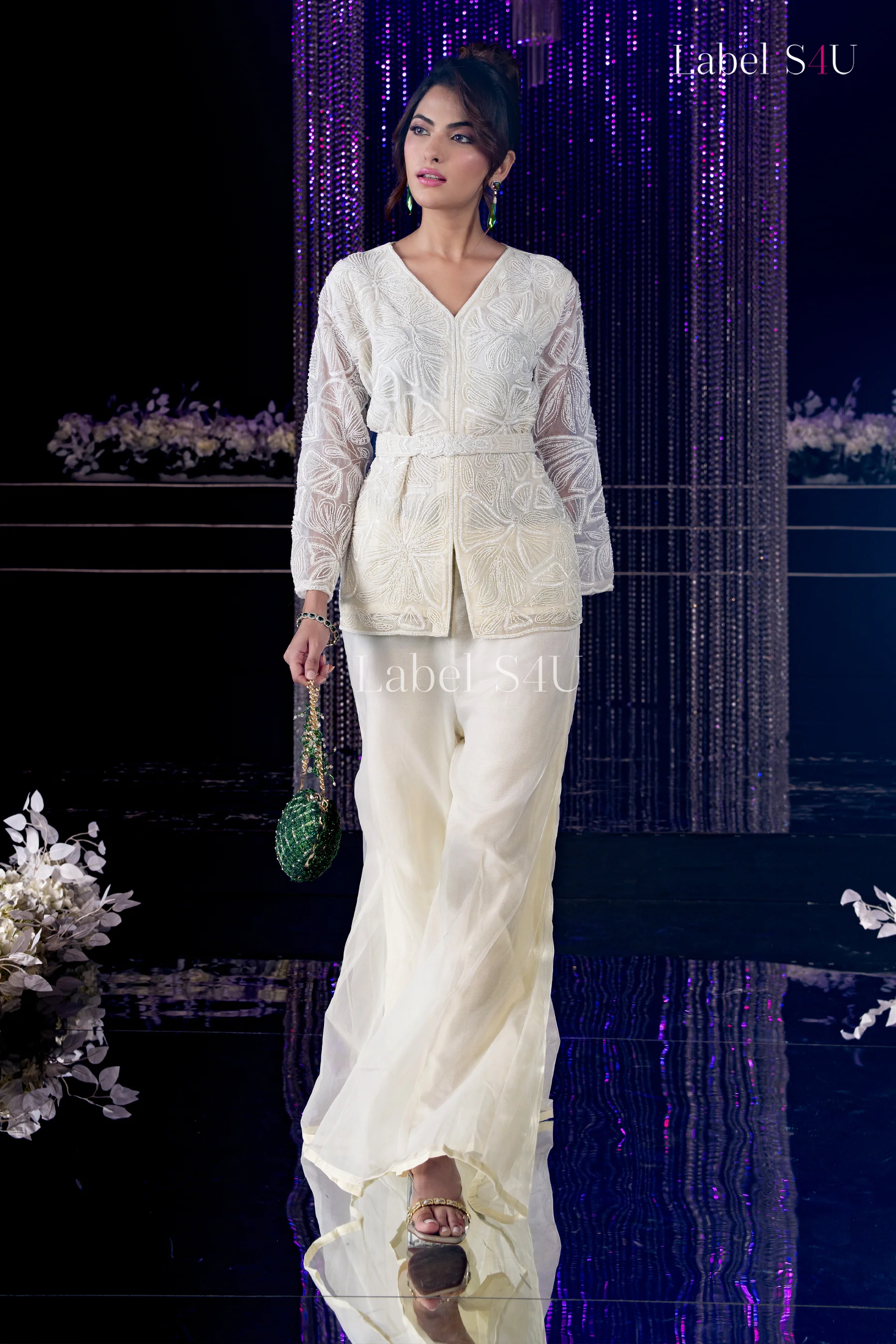 Love For White-Co-Ord Set - Image 2