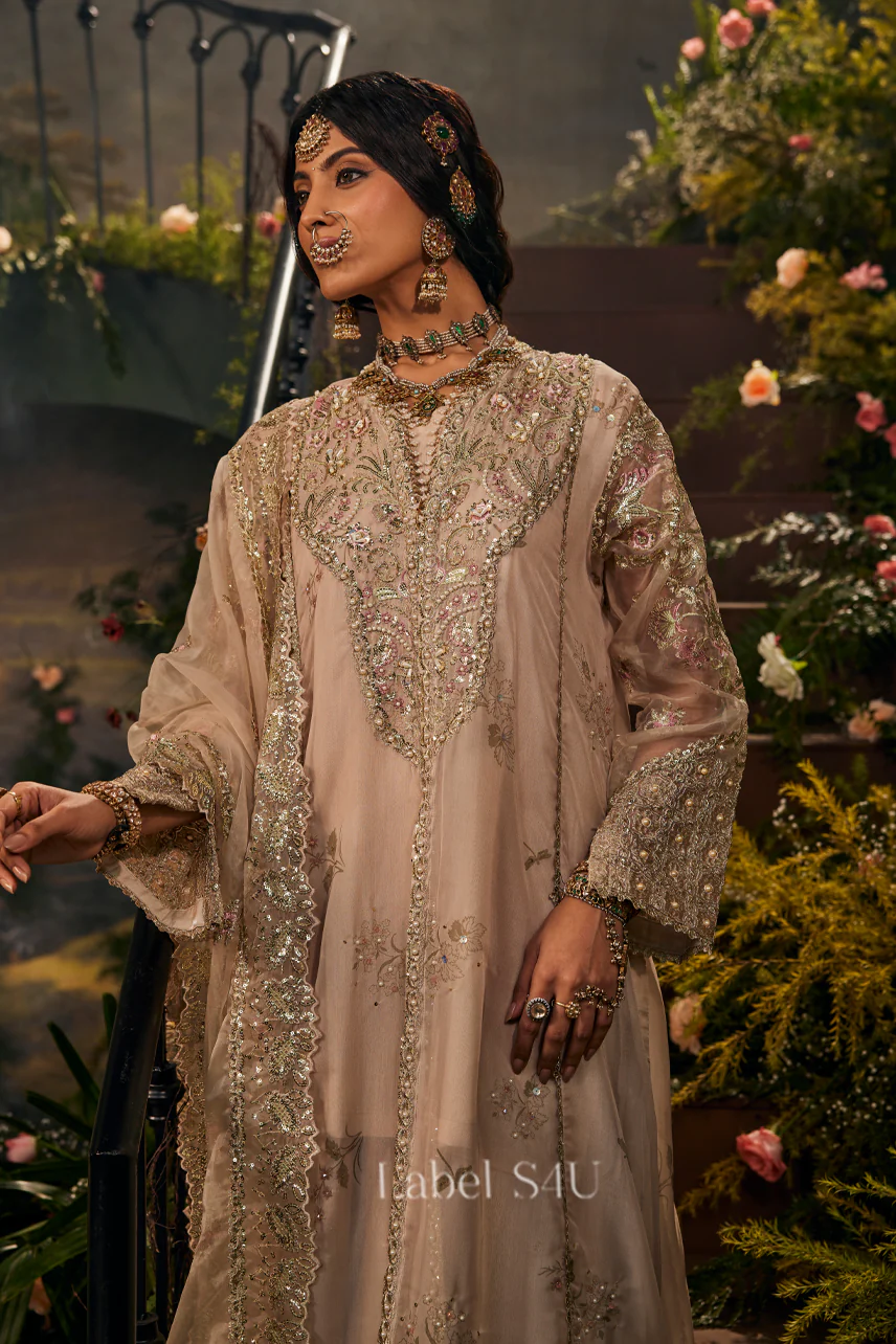 Meherbano Center Slit-Anarkali Set - Image 2