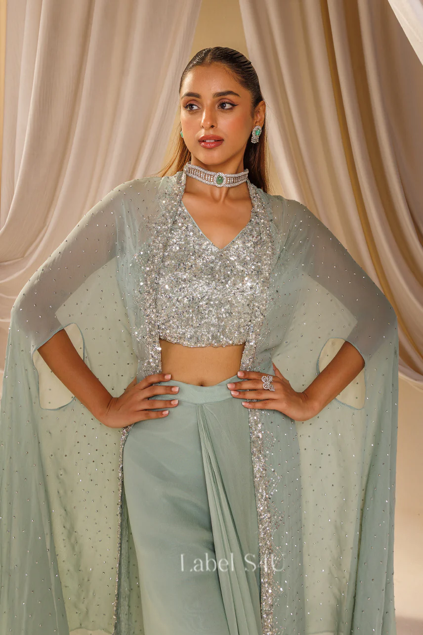 Mint Majesty-Cape Set - Image 2