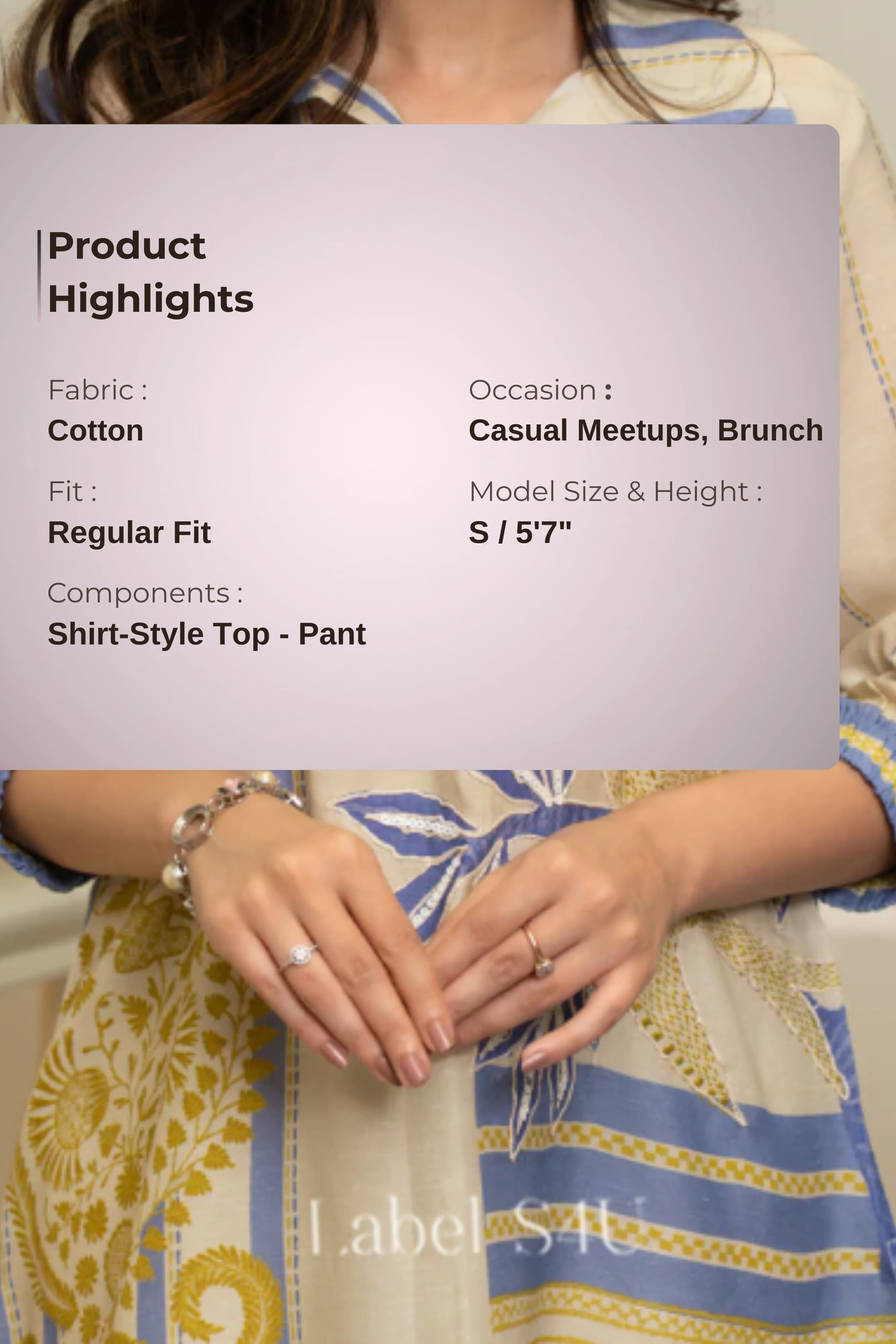 Misty Peaks Printed-Co-ord Set - Image 4