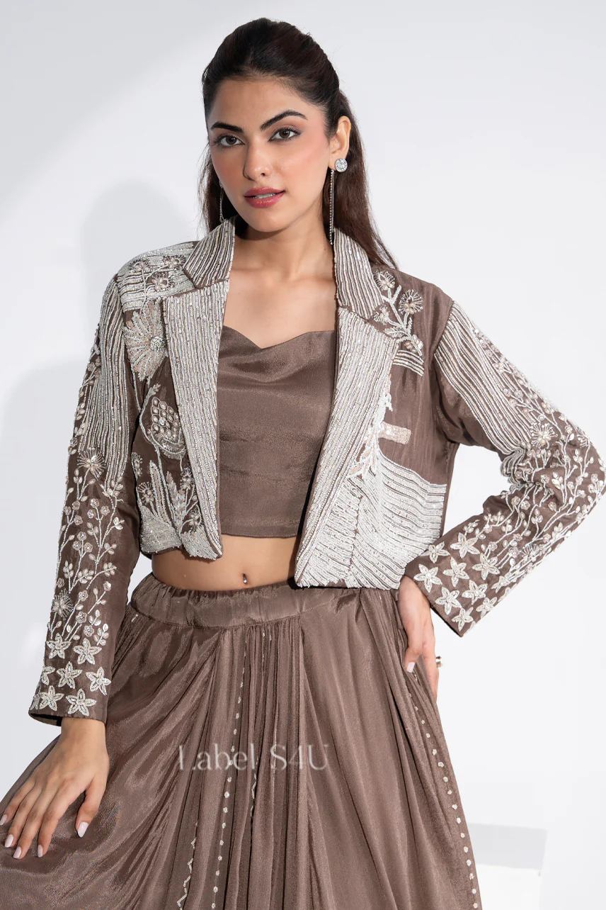 Mocha Muse-Skirt Set - Image 2