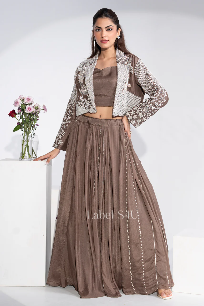 Mocha Muse-Skirt Set - Image 3