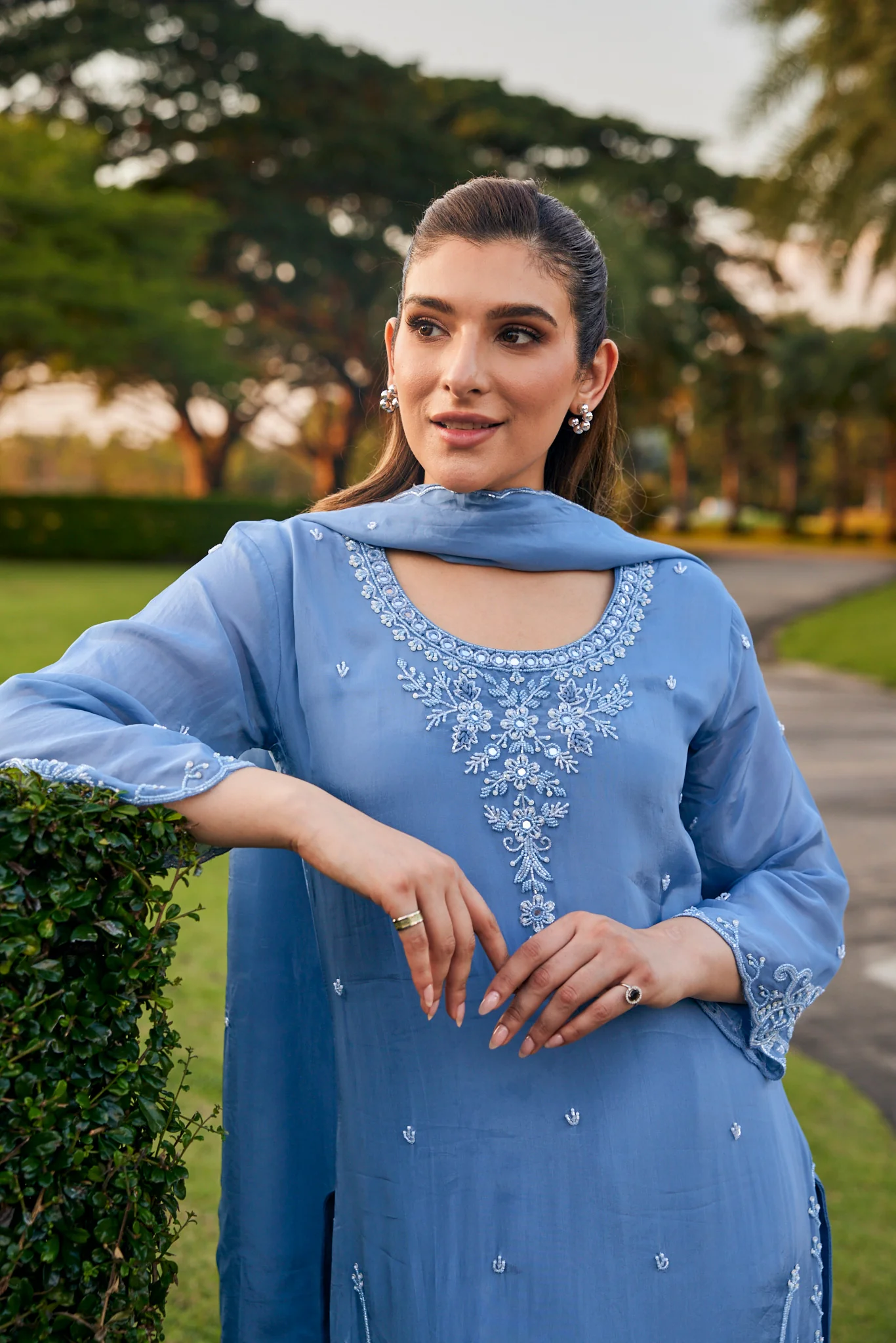 Nazakat Pakistani Handwork-Suit Set - Image 2