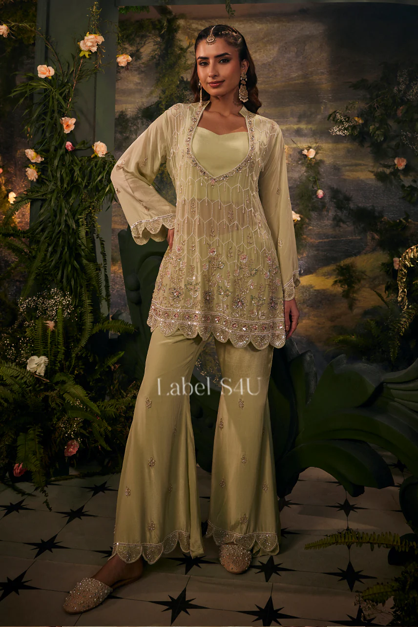 Noor-e-Pista Handwork-Co-ord Set
