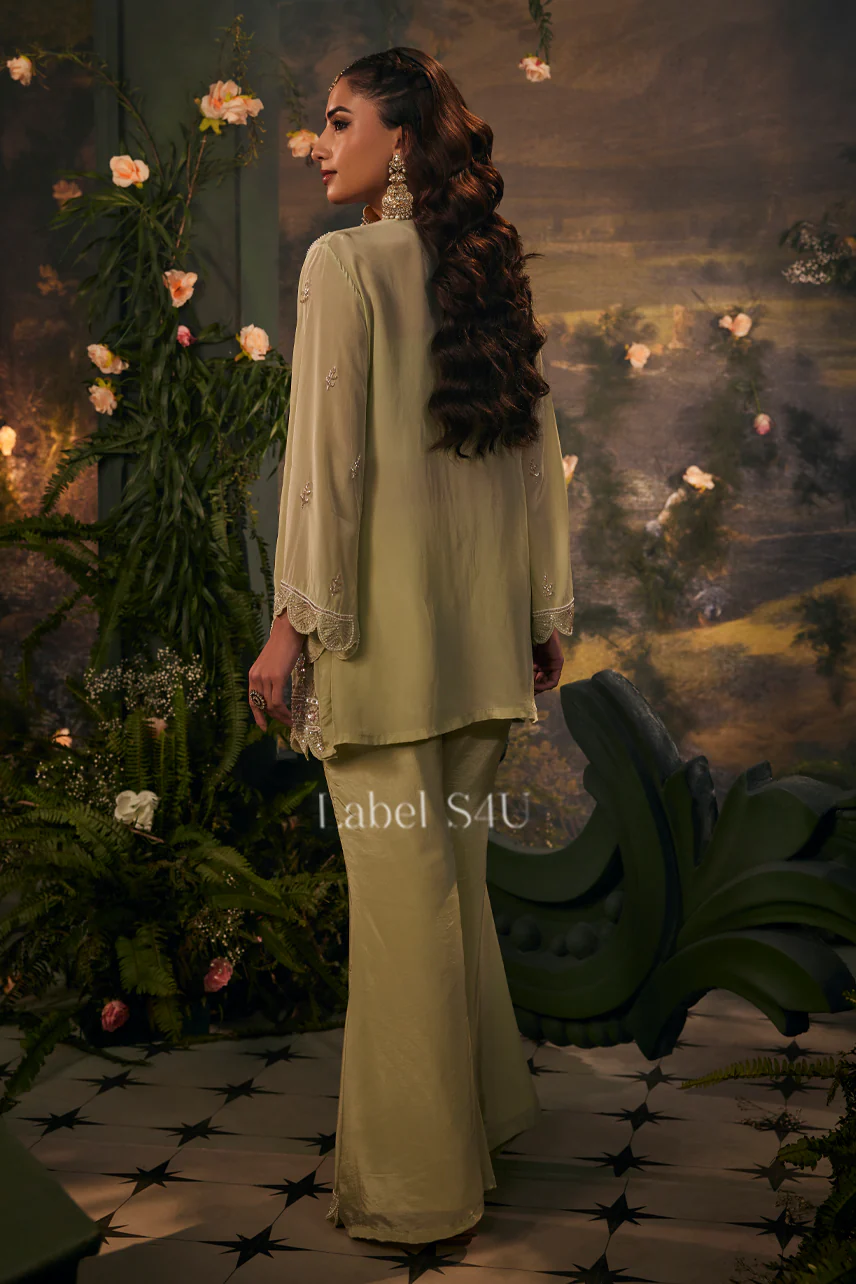 Noor-e-Pista Handwork-Co-ord Set - Image 3