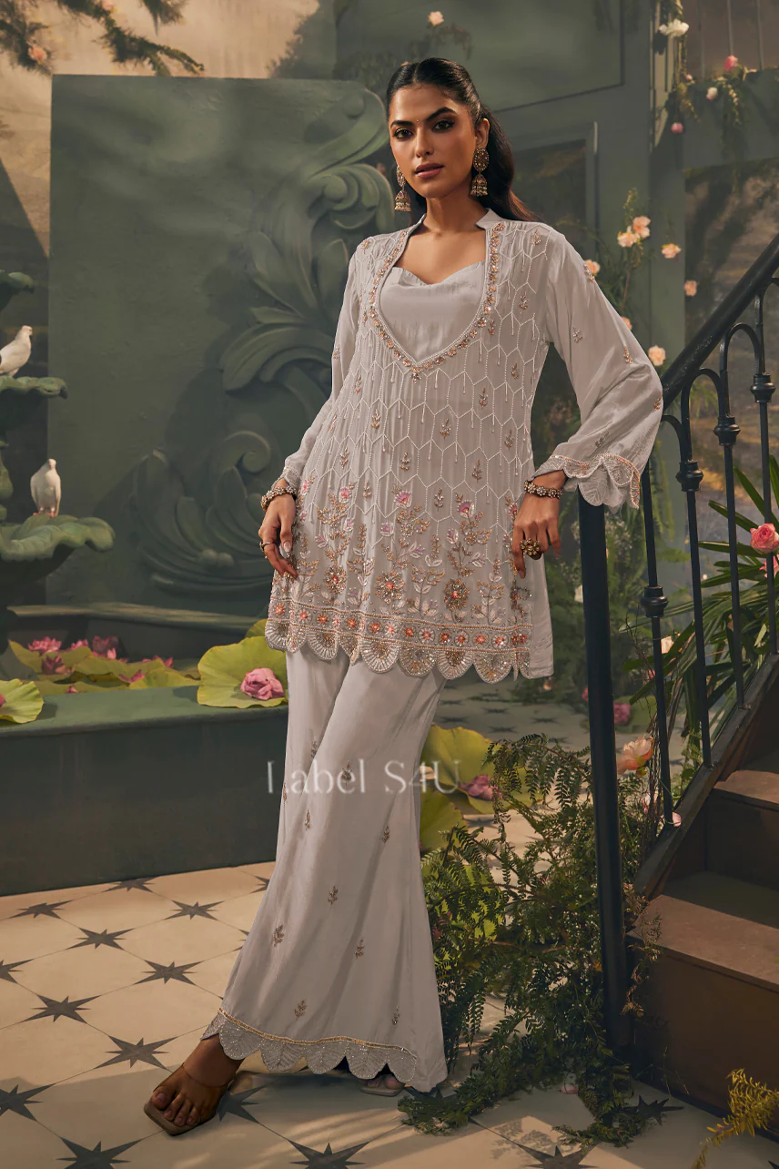 Noor-e-Pista Handwork-Co-ord Set - Image 5