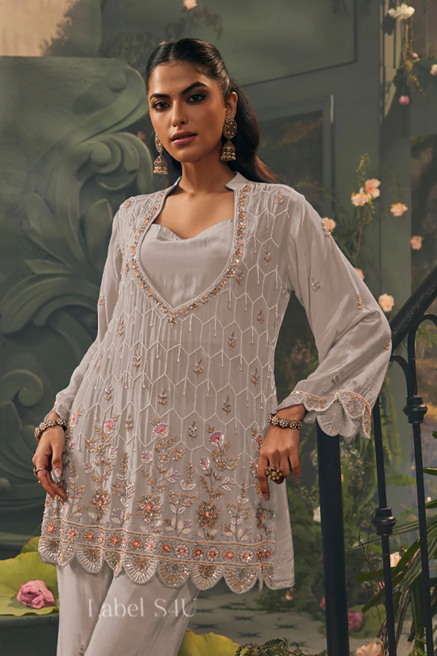 Noor-e-Pista Handwork-Co-ord Set - Image 6