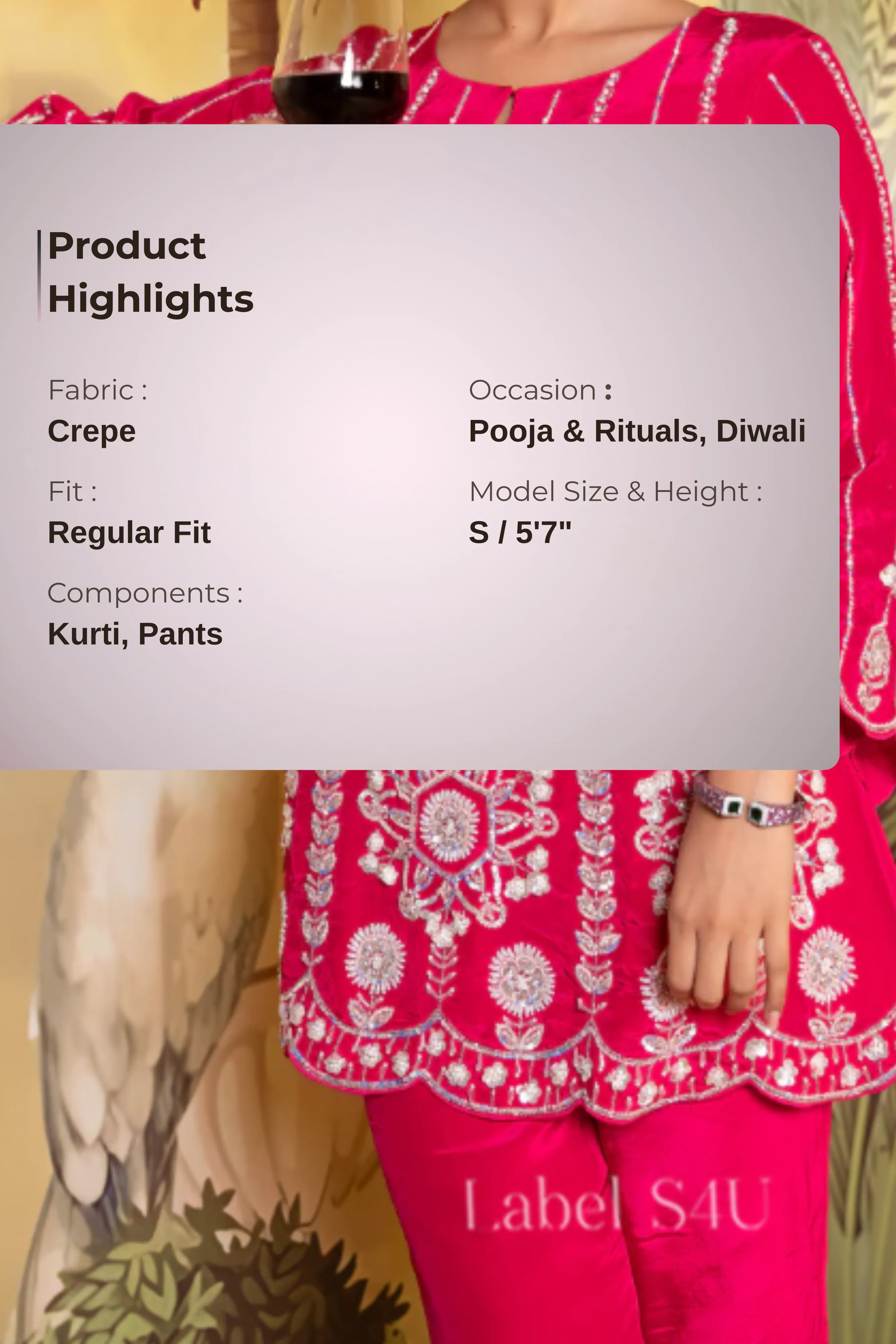 Oh So Glamorous!-Co-ord Set - Image 4