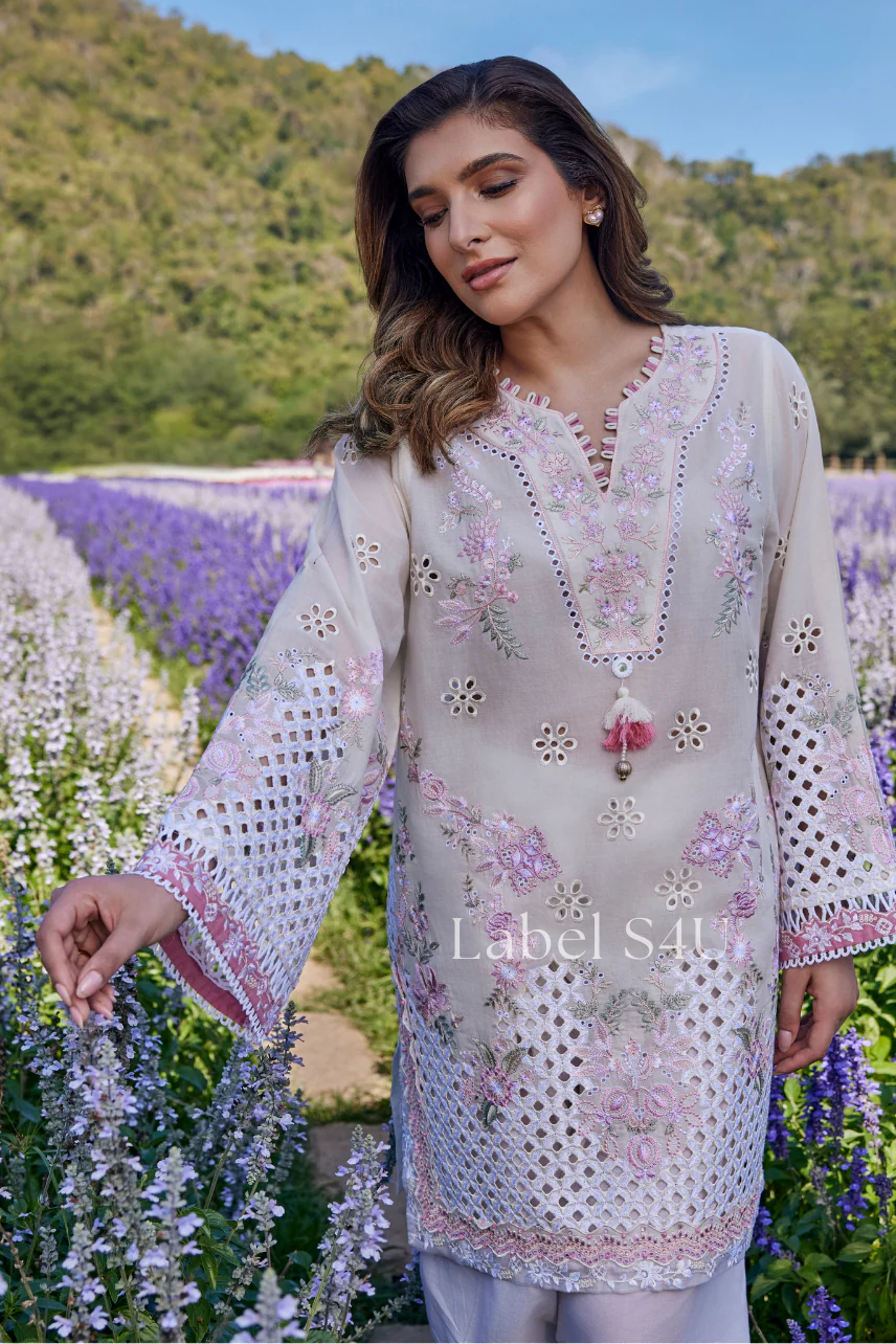Pastel Cutwork Summer Co-ord Set - Image 2