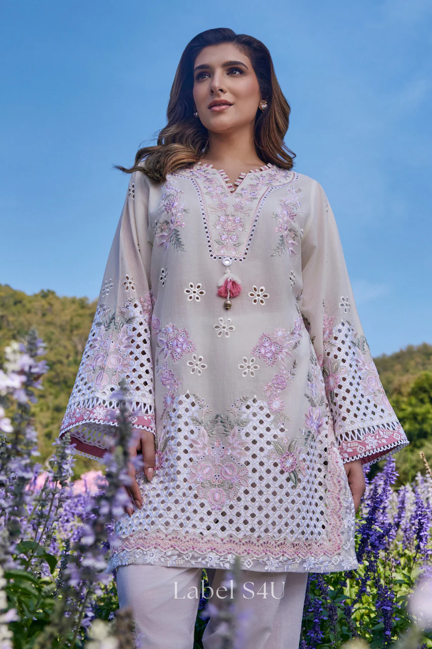 Pastel Cutwork Summer Co-ord Set - Image 4