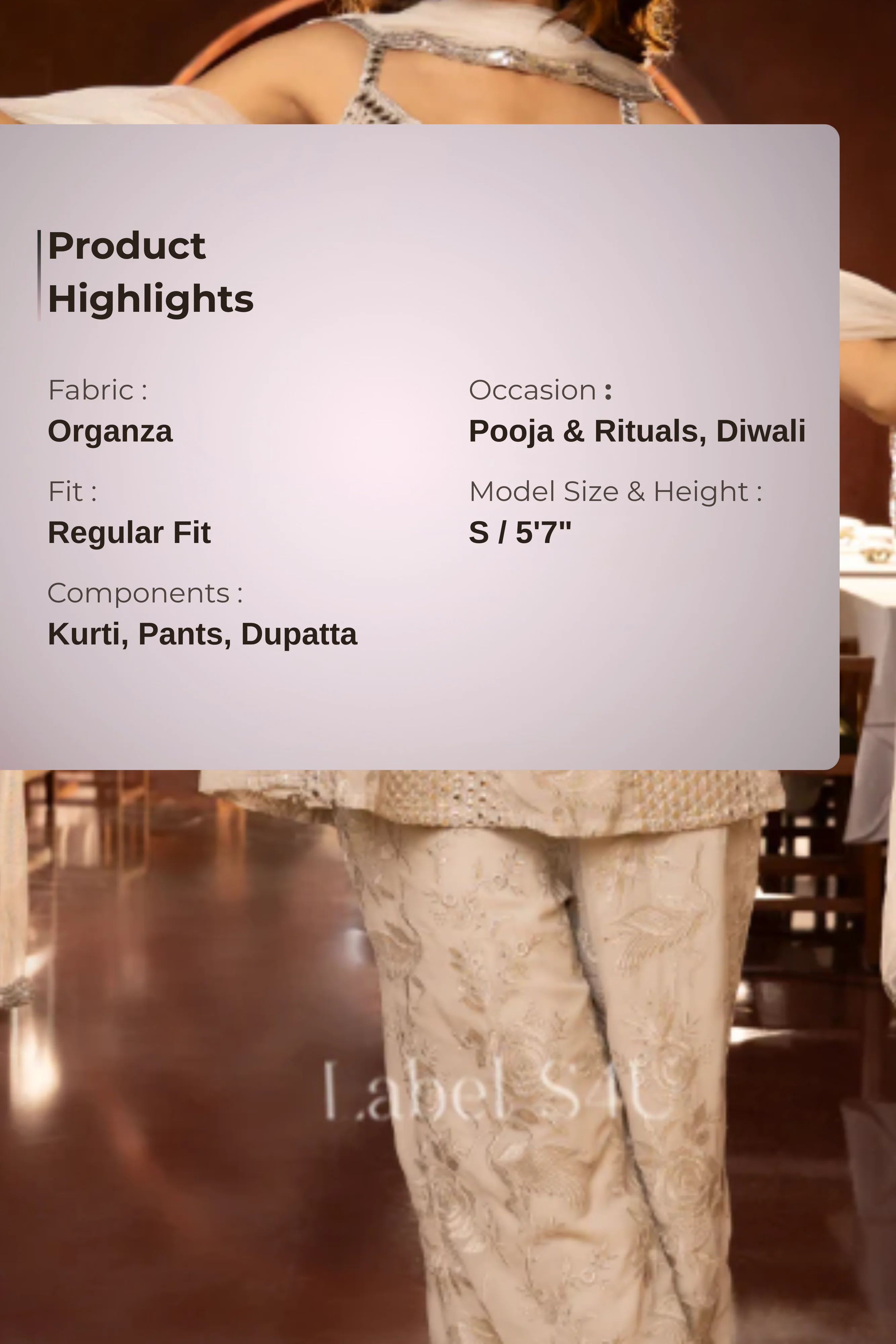 Pearl Charm-Palazzo Set - Image 4