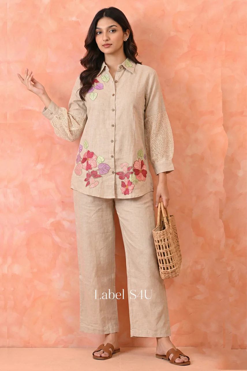 Petal Pop Fusion Co-ord Set