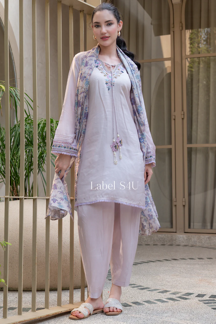Petaline Embellished Farshi Salwar Set - Image 3