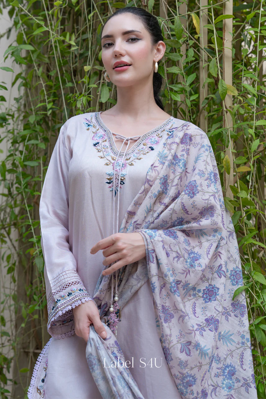 Petaline Embellished Farshi Salwar Set - Image 4