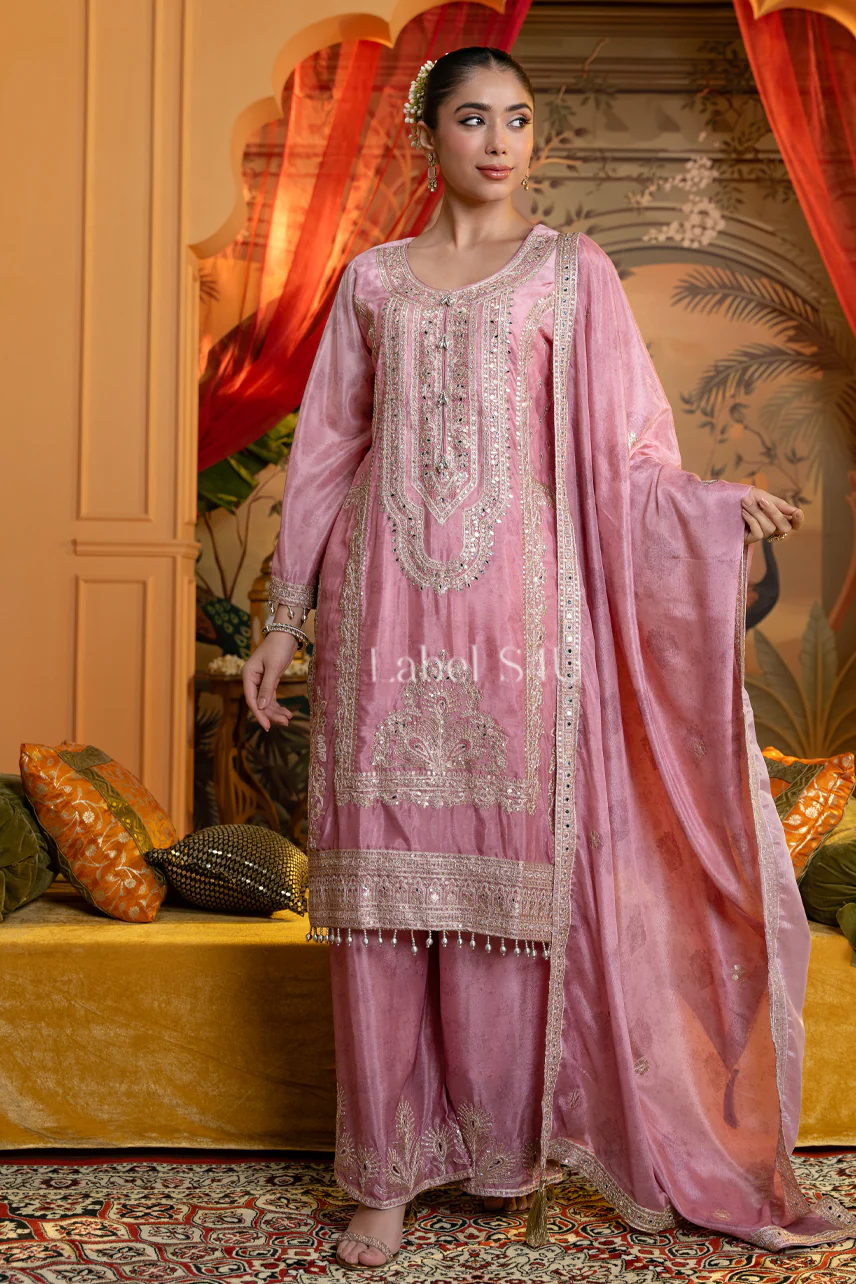 Pink Affair-Palazzo Set - Image 3