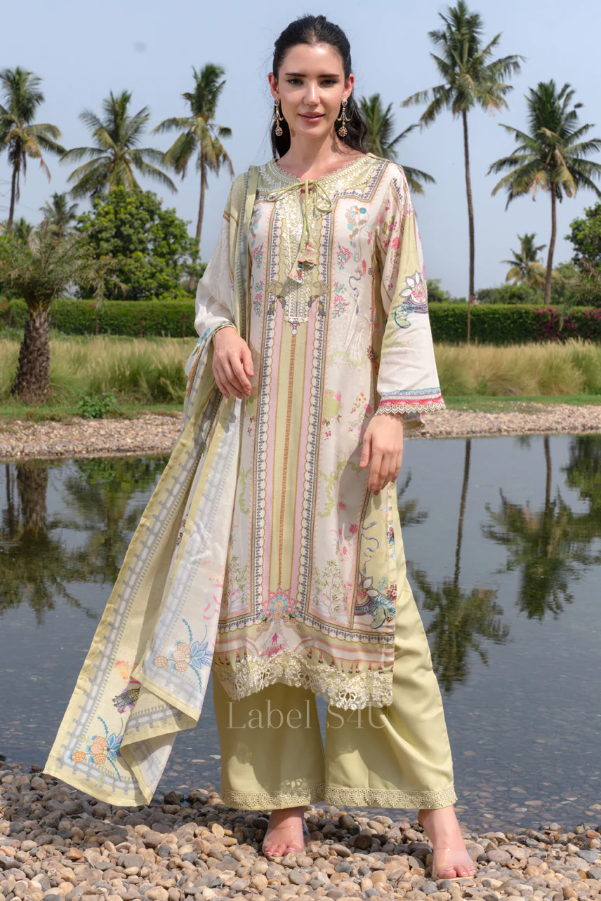 Pista Printed Palazzo Set