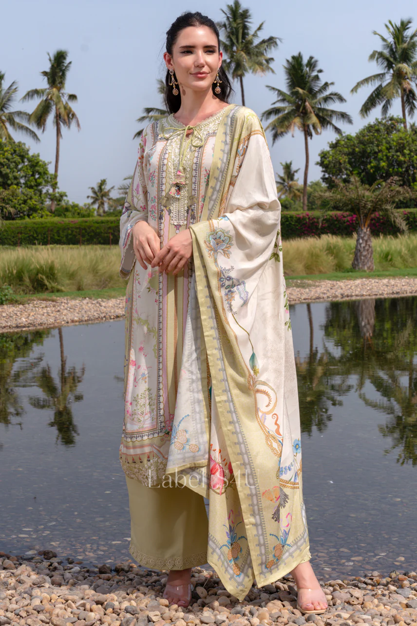 Pista Printed Palazzo Set - Image 3