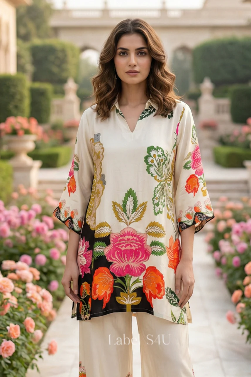 Play Palette Crepe-Co-ord Set - Image 2