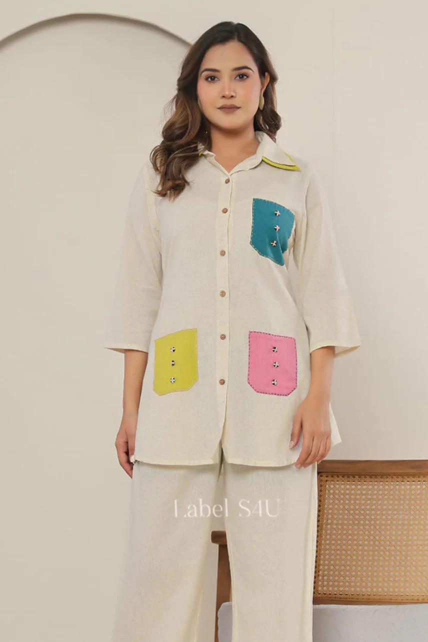 Playful Pockets Cotton-Co-ord Set - Image 2