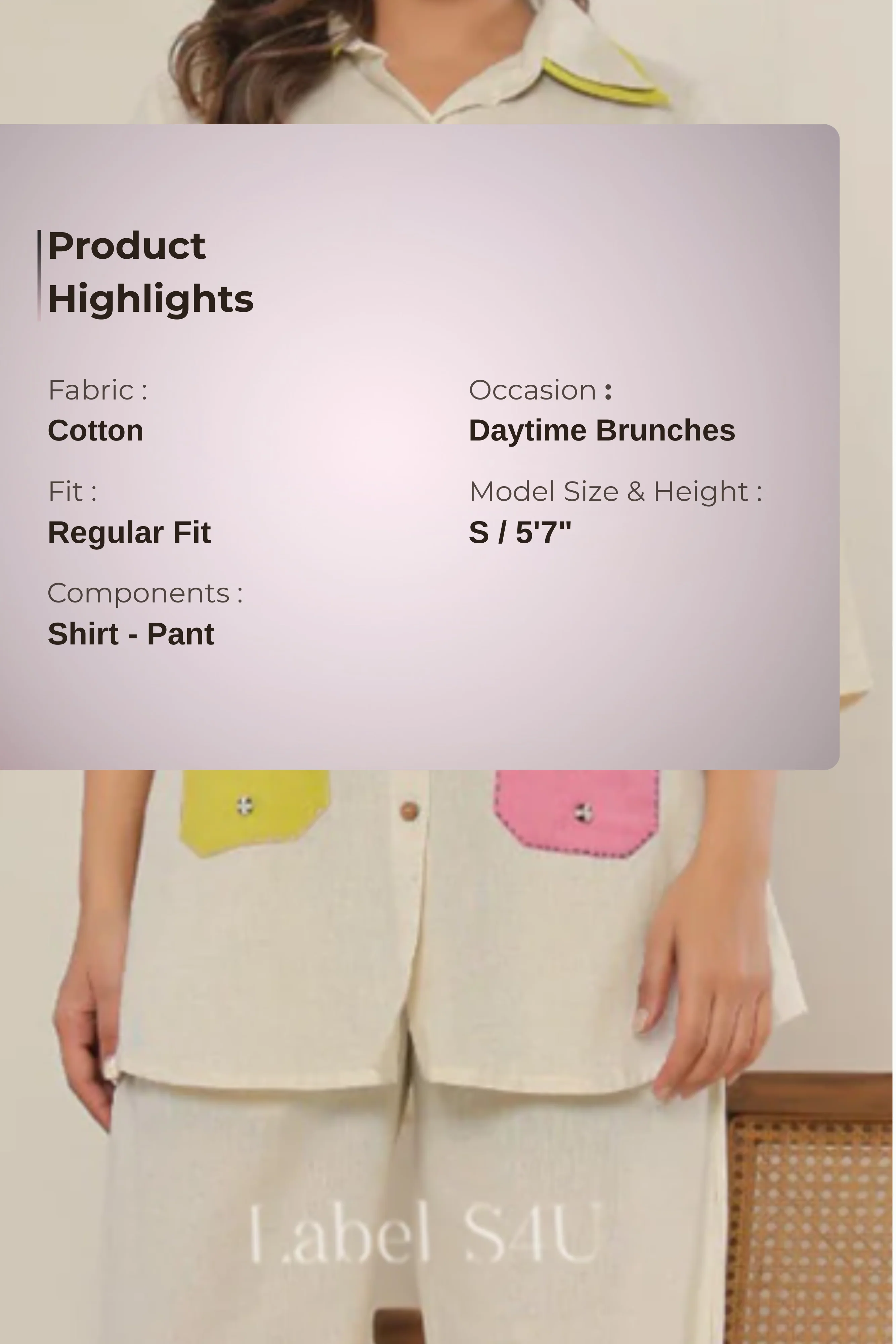 Playful Pockets Cotton-Co-ord Set - Image 3