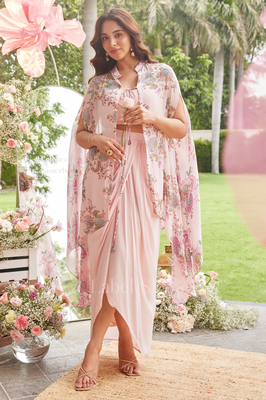 Pretty in Pink-Cape Set
