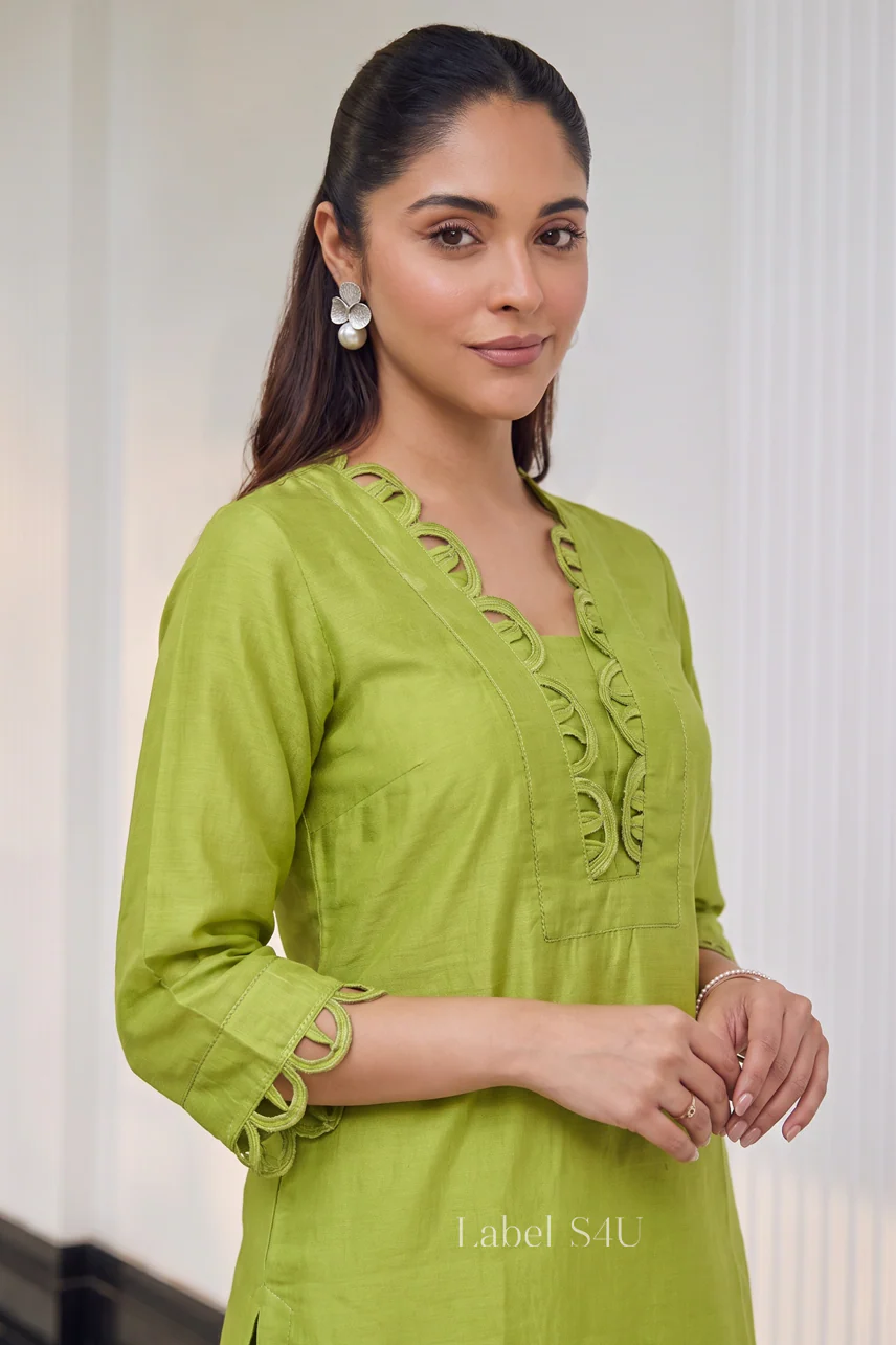 Regal Solid Farshi Co-ord Set - Image 5