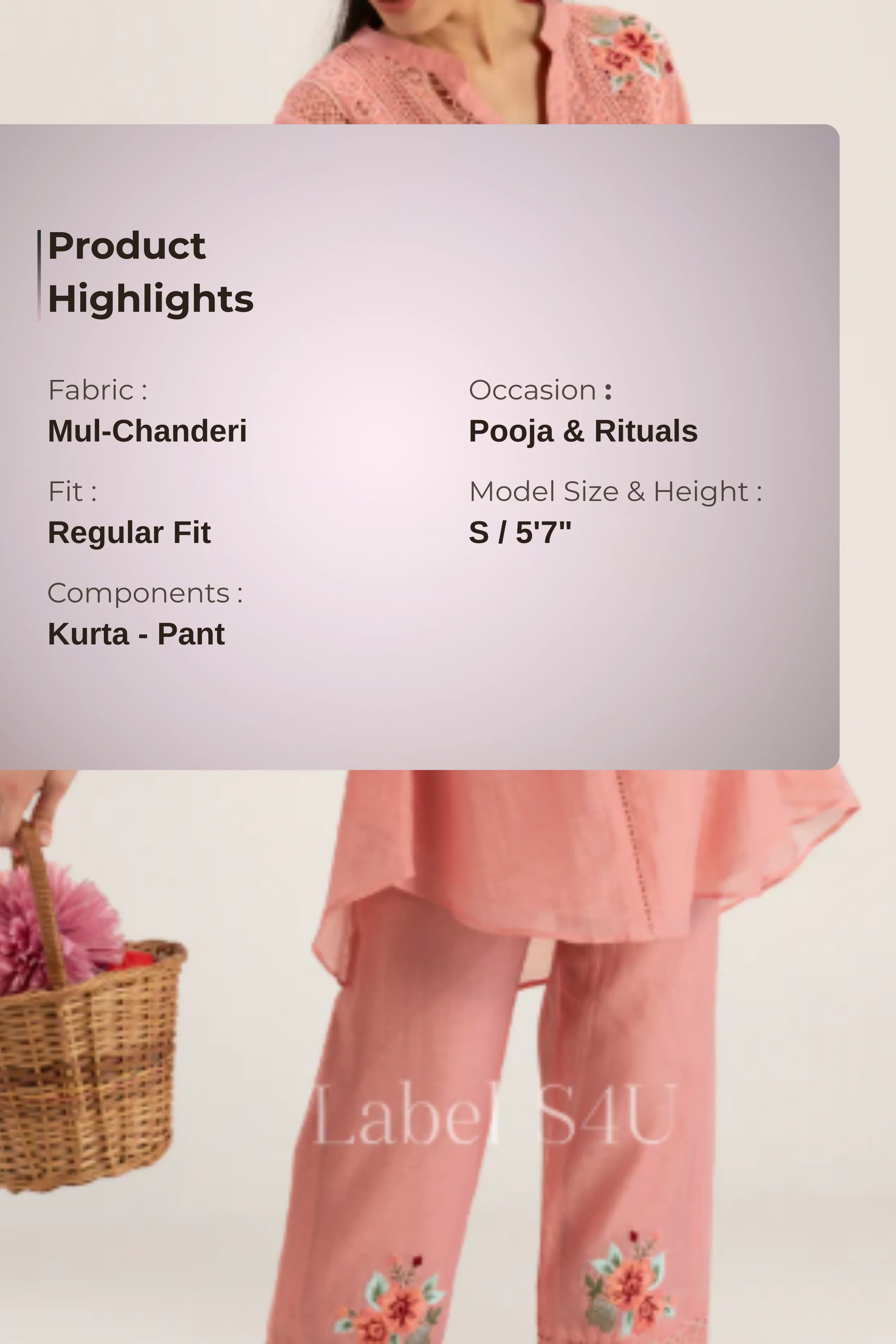 Rosalyn Mul Crochet Co-ord Set - Image 5