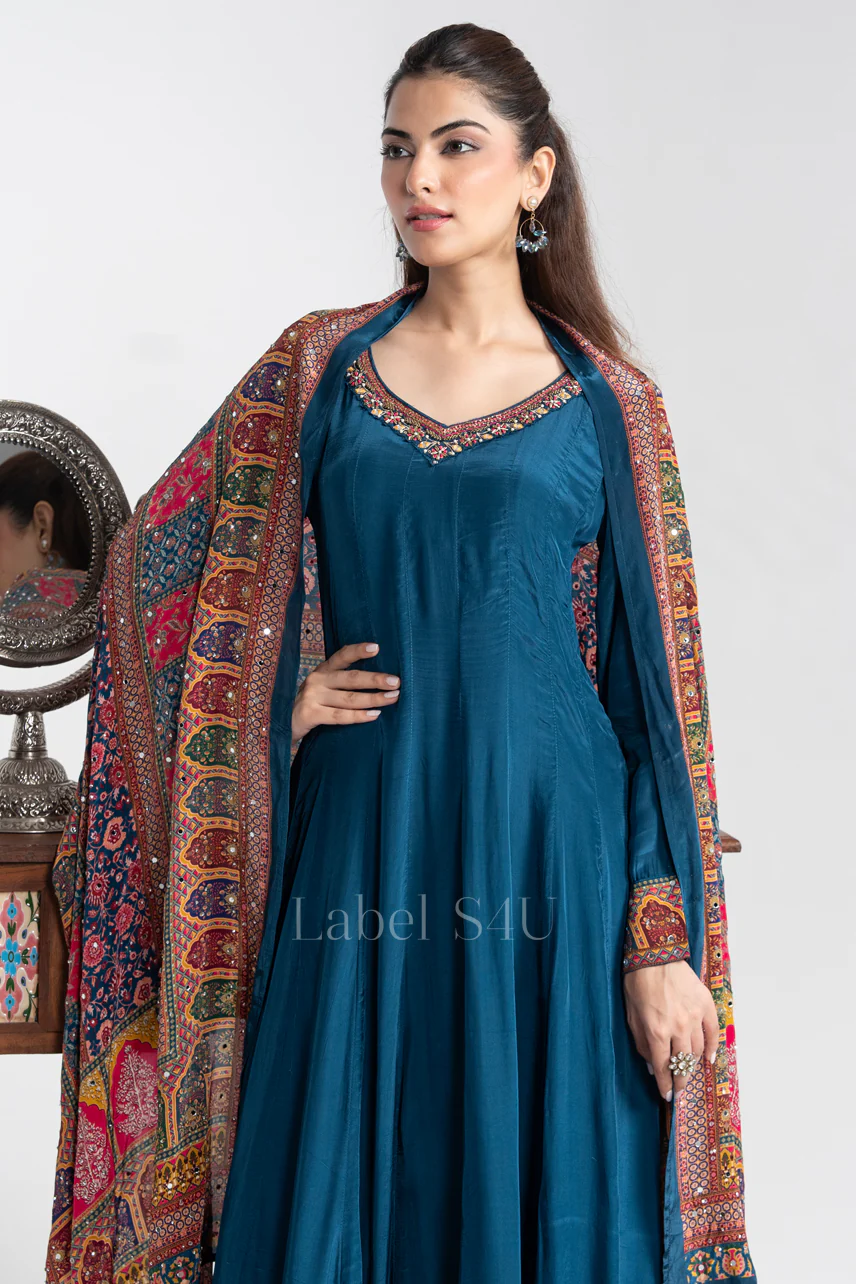 Royal Radiance-Anarkali Set - Image 3