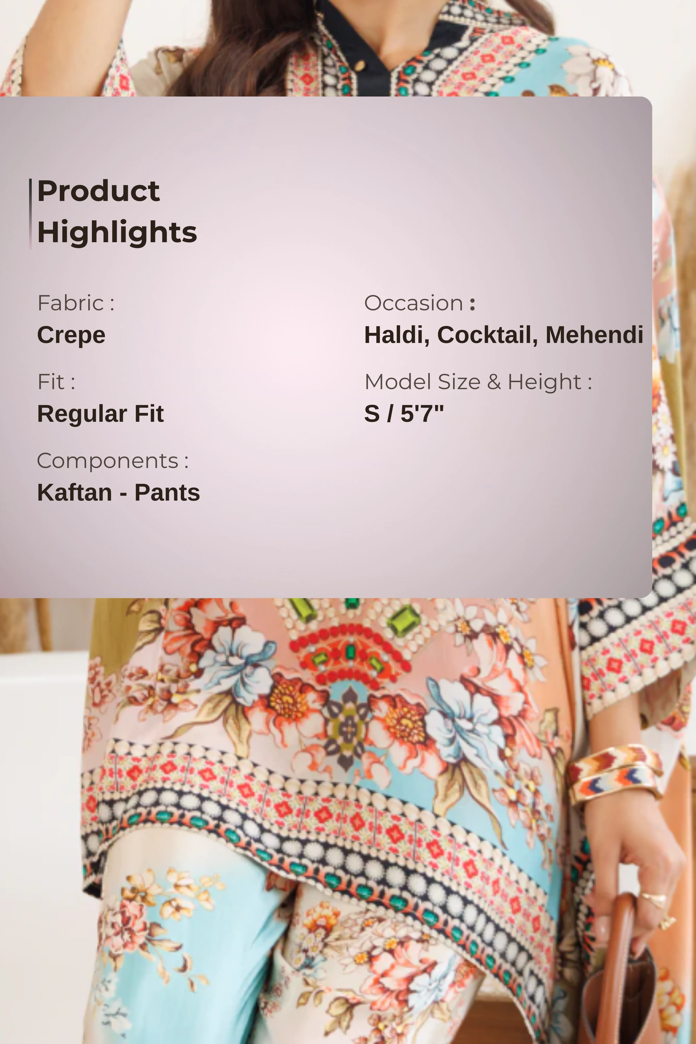 Sahar Bloom-Kaftan-Set - Image 4