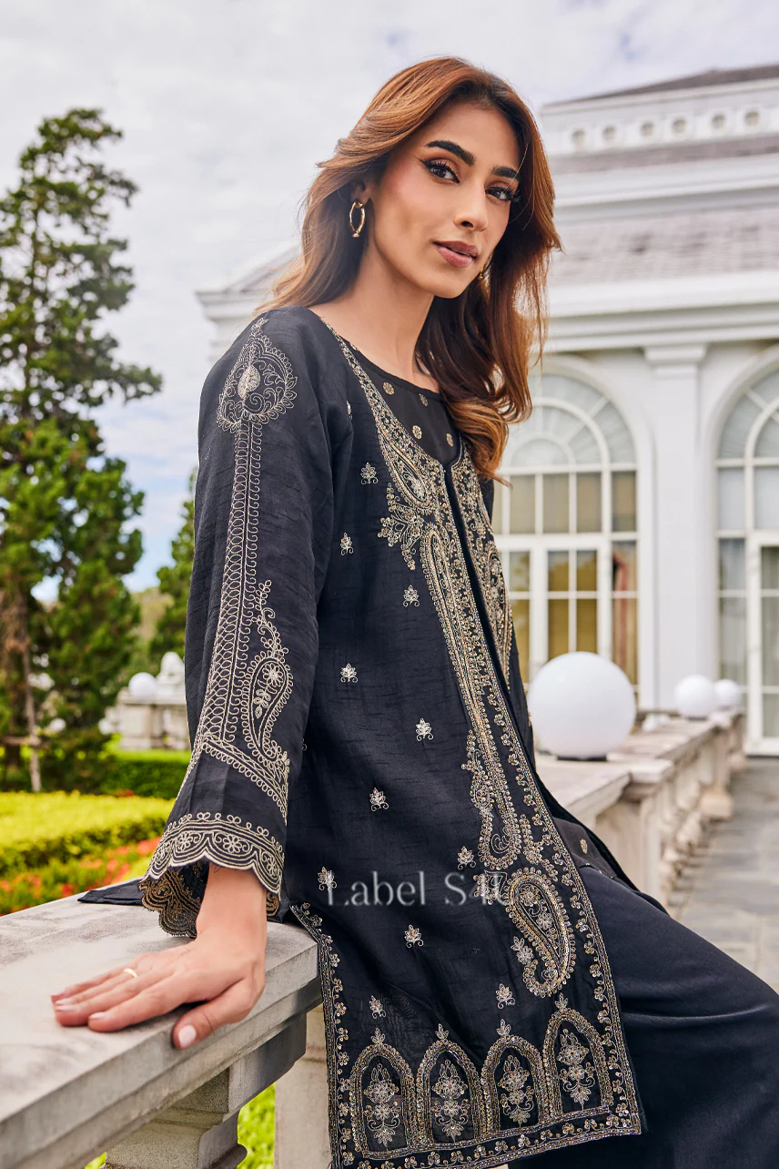 Shahana-Embroidered Co-ord Set - Image 3