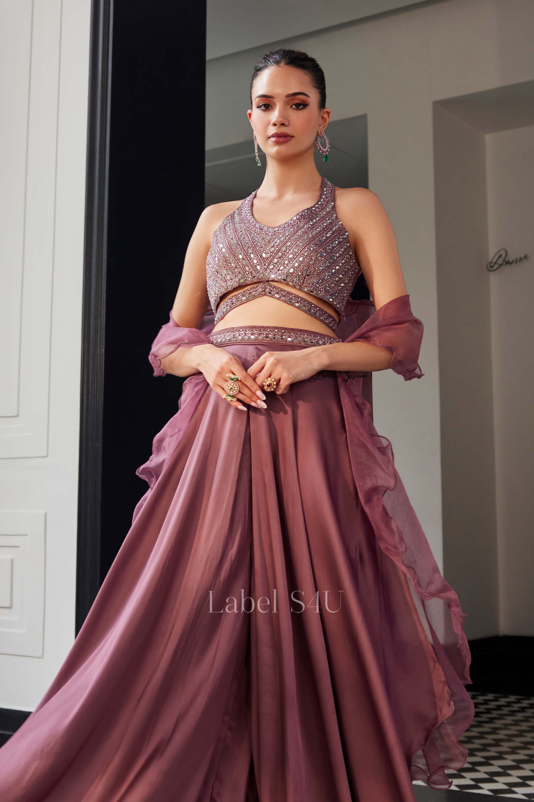 Starry Slay-Palazzo Set - Image 2